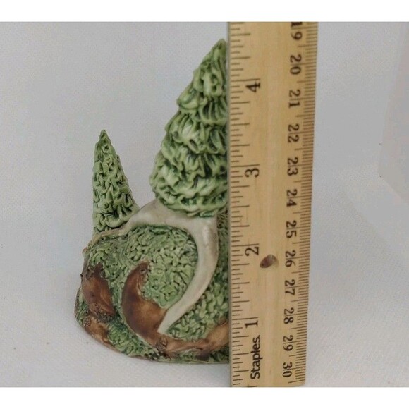 Hobbit Hole Bag End LOTR Hand Sculpted Porcelain Miniature Dana Smallwood VTG - Picture 9 of 10